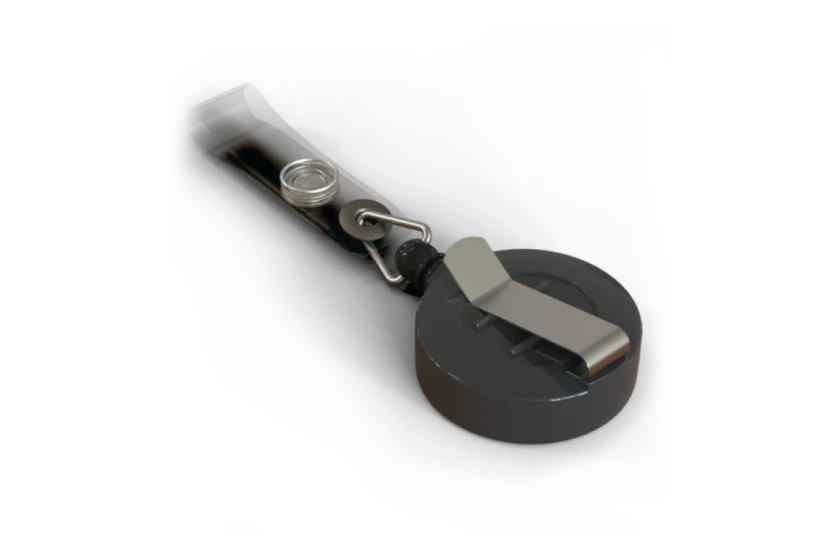 ID BADGE REEL WITH CLIP